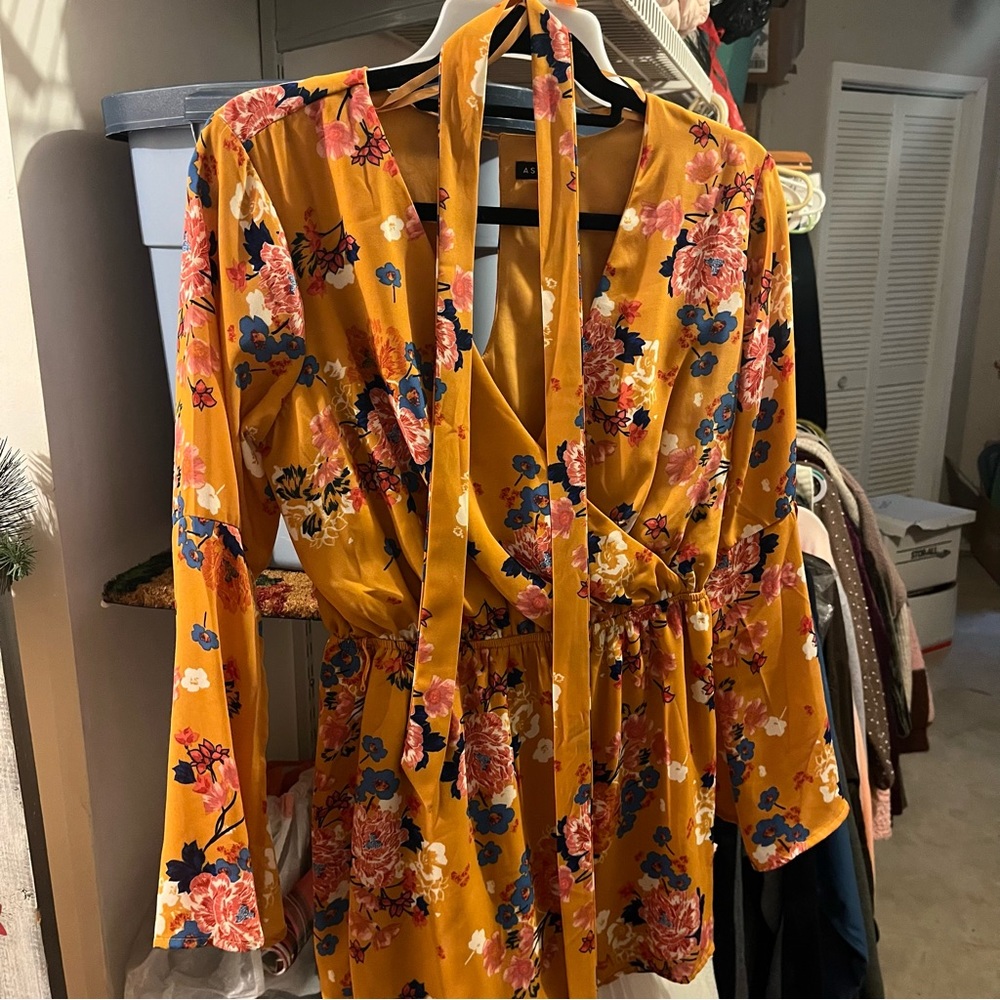 Floral romper